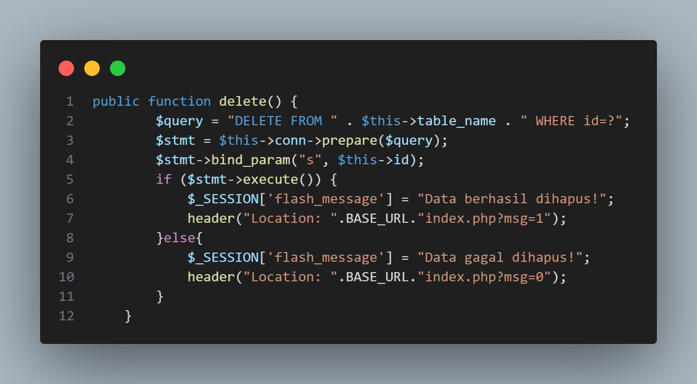 Mahasiswa Class Part 4