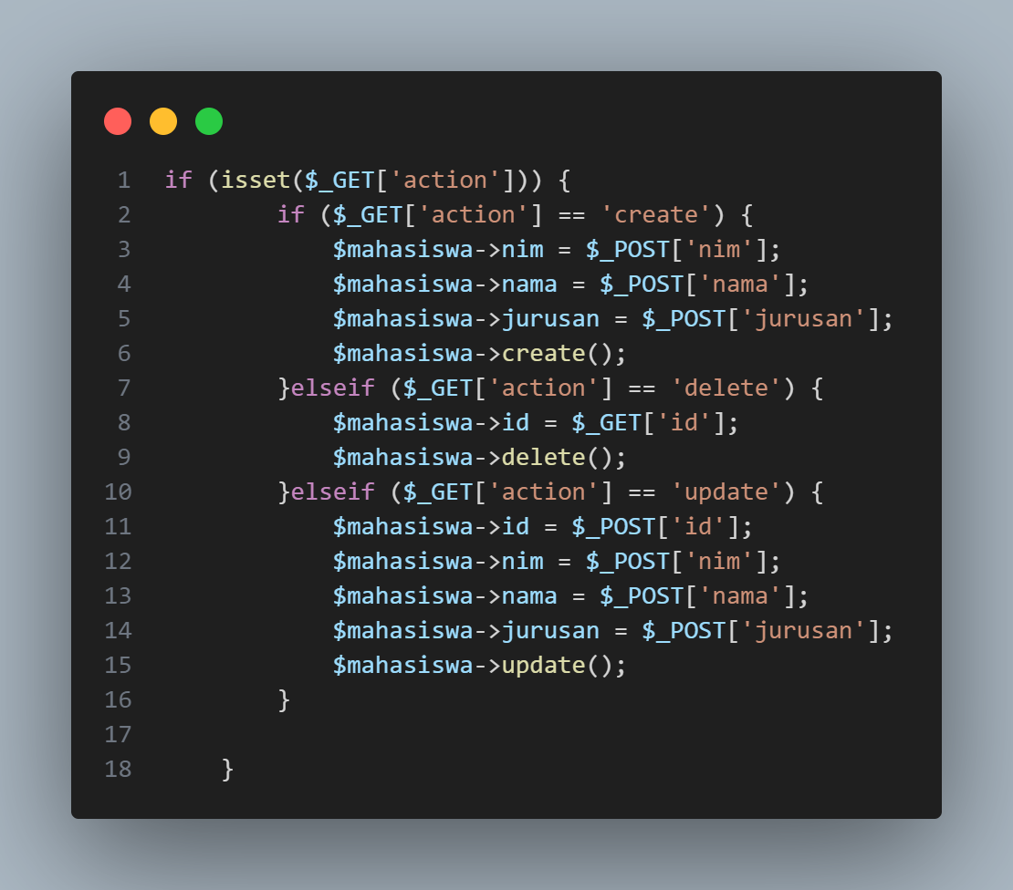 Function Mahasiswa Part 2